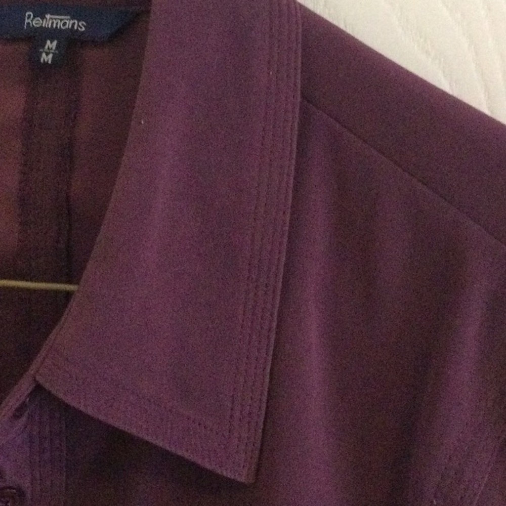 Purple Reitmans Button Down - Picture 11 of 11